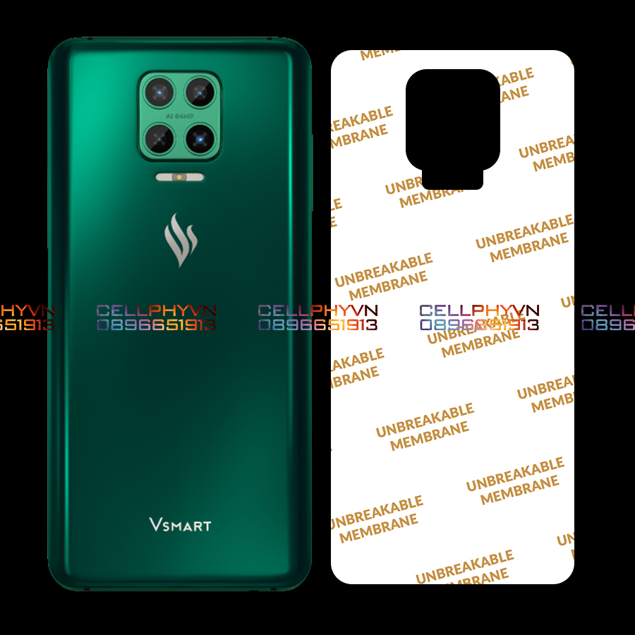 Miếng Dán PPF Vsmart Aris / Aris Pro - PPF mặt lưng trong suốt