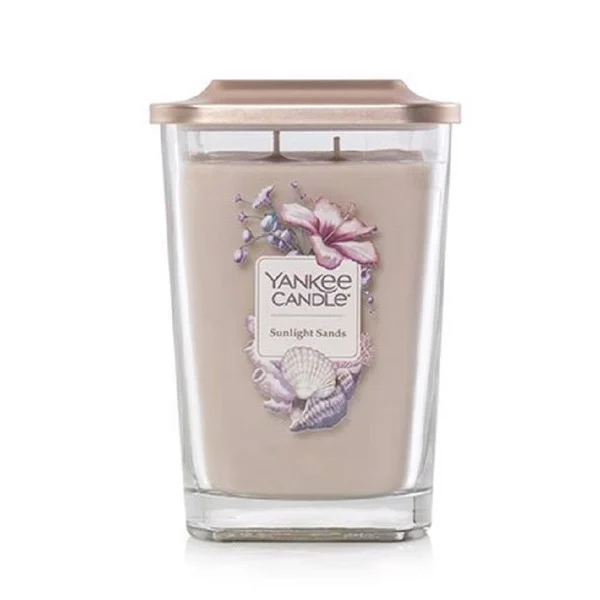 Nến thơm ly vuông Elevation Sunlight Sands Yankee Candle YAN3076