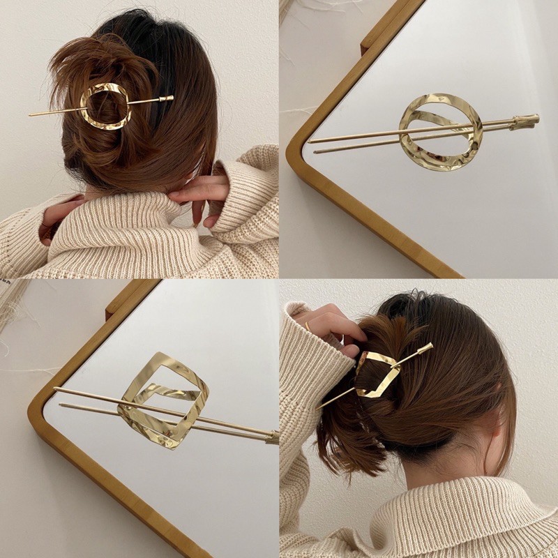 Set trâm cài tóc gold