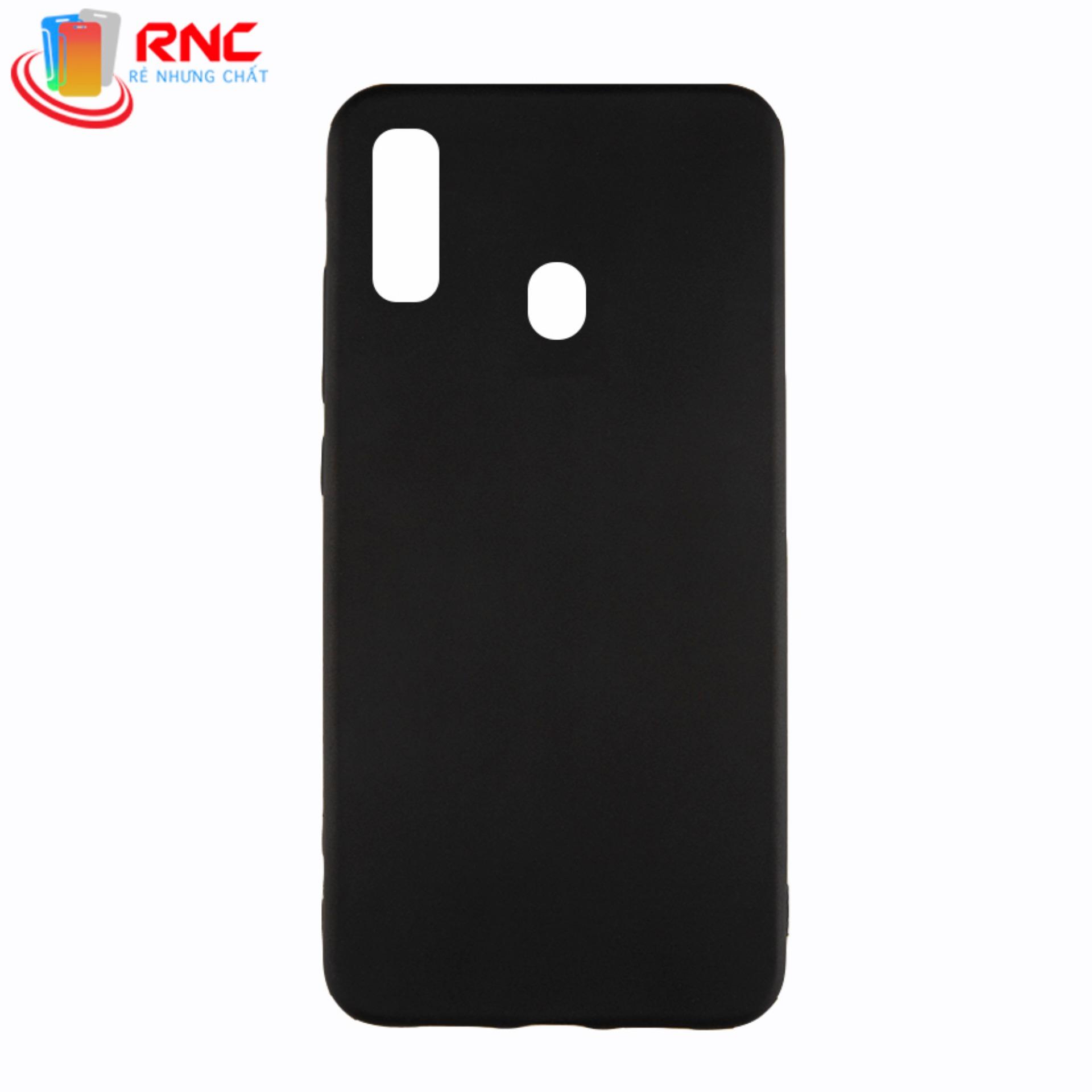[HCM]Ốp lưng Samsung A30 silicone TPU dẻo đen chống bám vân tay