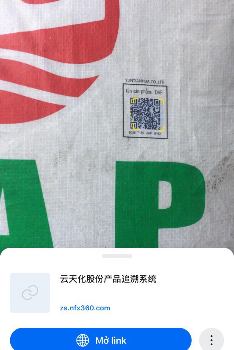 Phân Bón DAP Xanh 18-46-0 (1kg)