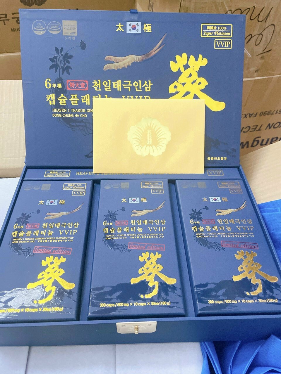 [Hàng Chính Hãng] Viên Thiên Sâm Đông Trùng Hạ Thảo 180 viên Hàn Quốc