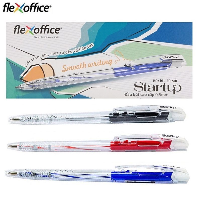 Bút bi Thiên Long Flexoffice FO-039 ngòi 0.5mm