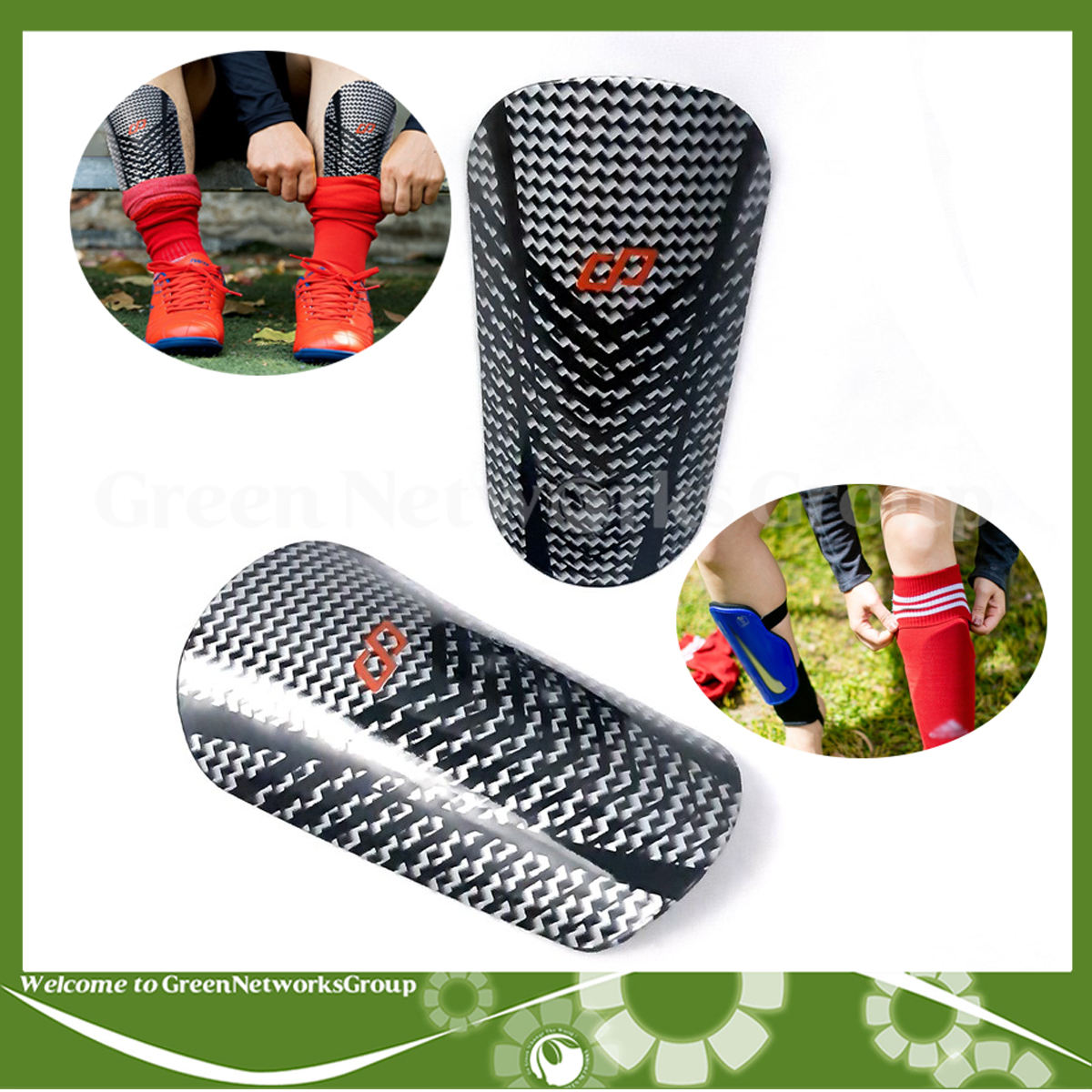 [HCM]Ốp Rote bảo vệ ống quyển ống đồng vân Carbon CP SPORT Shin Guards (Made in Việt Nam) Greennetworks