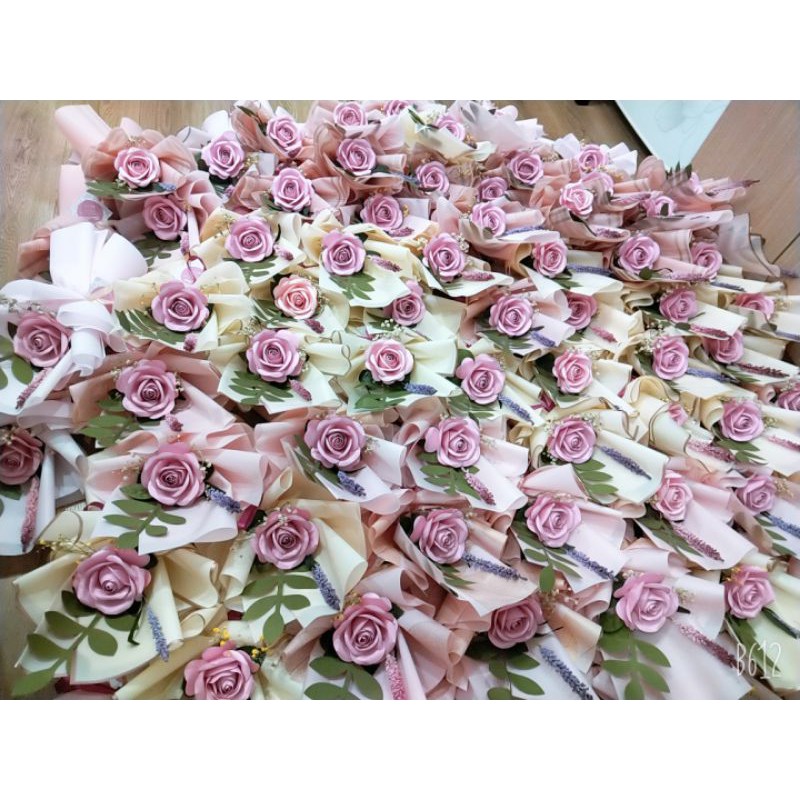 Bó hoa GIẤY 1 bông SIÊU ĐẸP