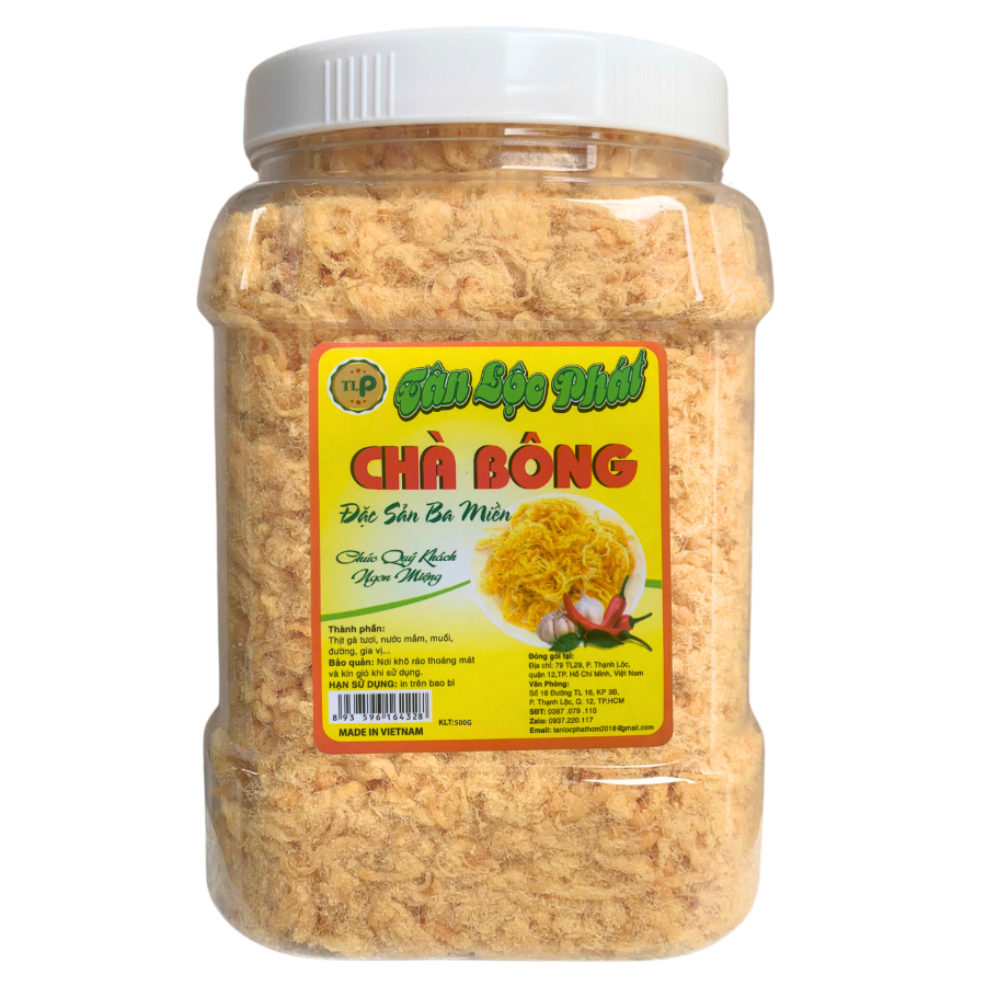 CHÀ BÔNG GÀ TÂN LỘC PHÁT Đồ Ăn Vặt Yêu Thích