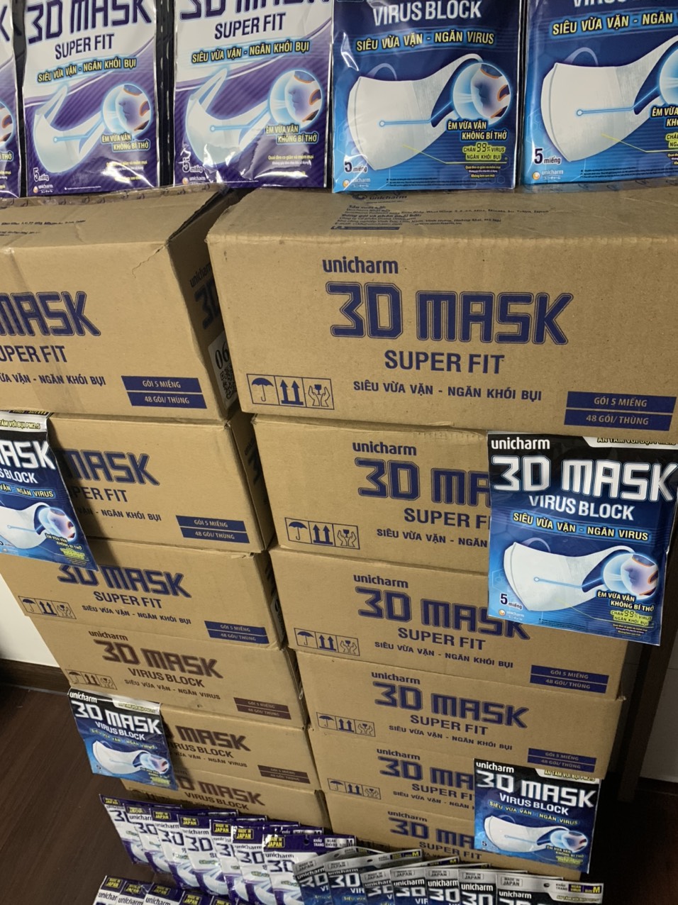 Khẩu trang 3D Mask ngăn khói bụi