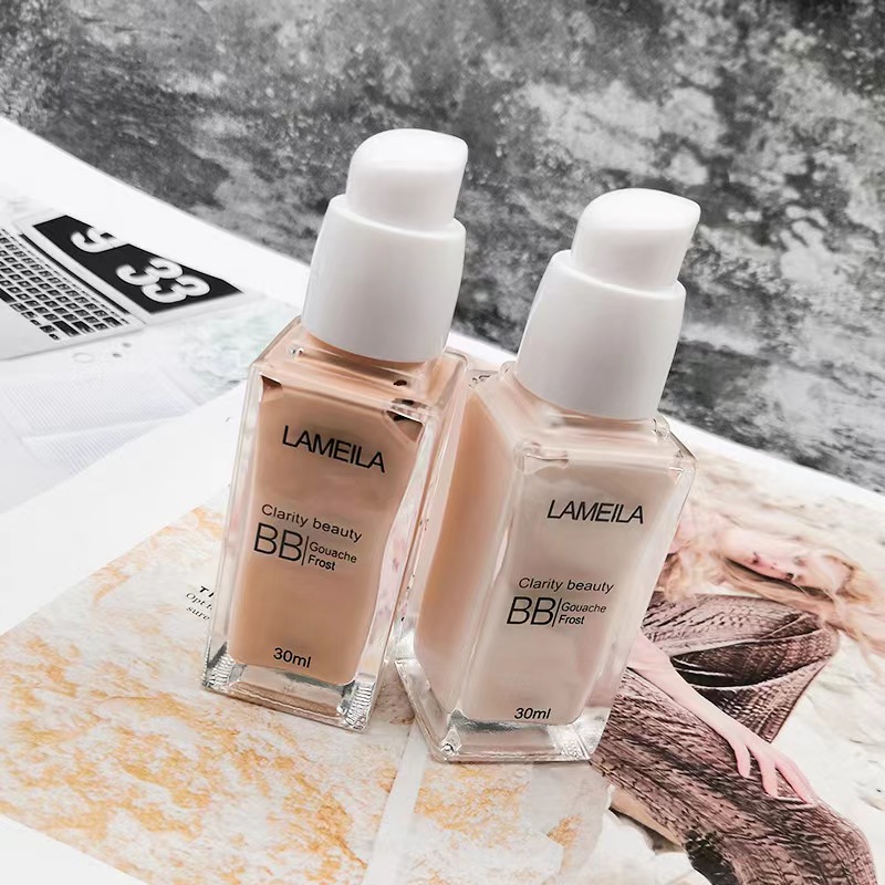 Kem Nền Che Khuyết Điểm BB Cream Lameila Perfect Repair Light Concealer Foundation