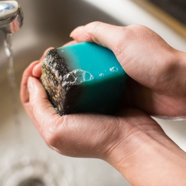 [HCM]Bánh xà phòng LUSH - Sea Vegetable soap