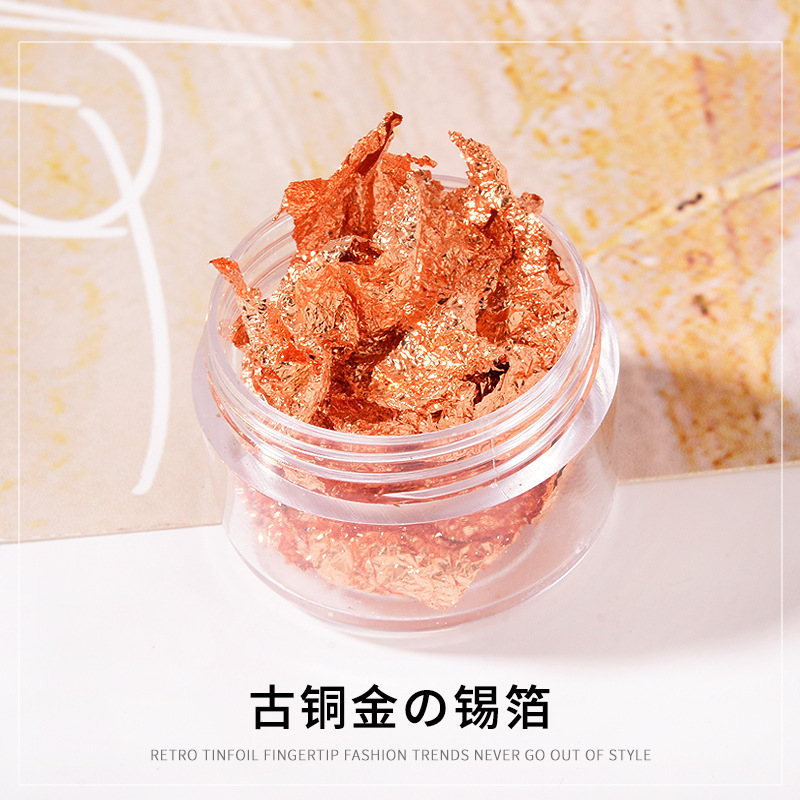 Giấy nhún nail , giấy nhún vàng bạc