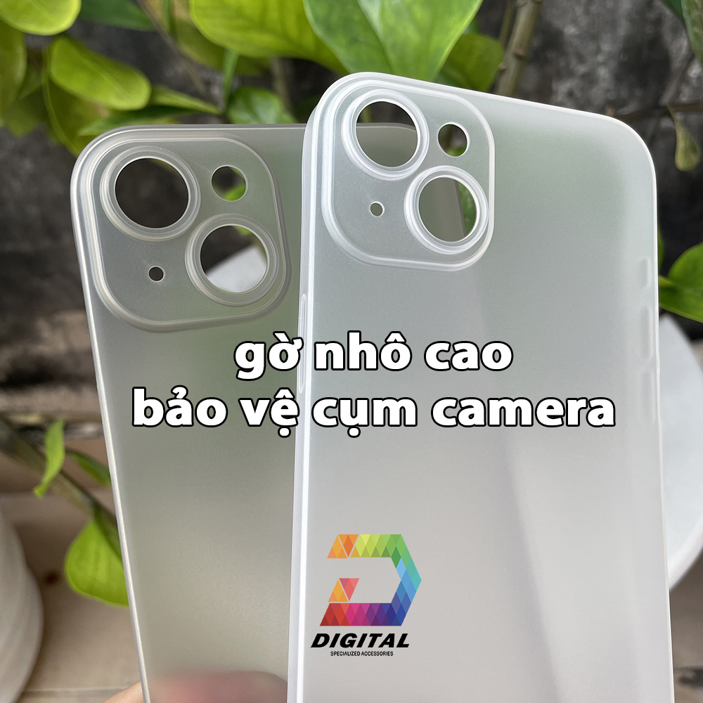 Combo 2 Ốp Lưng Trong Nhám Unibody iPhone 15 PLUS Siêu Mỏng