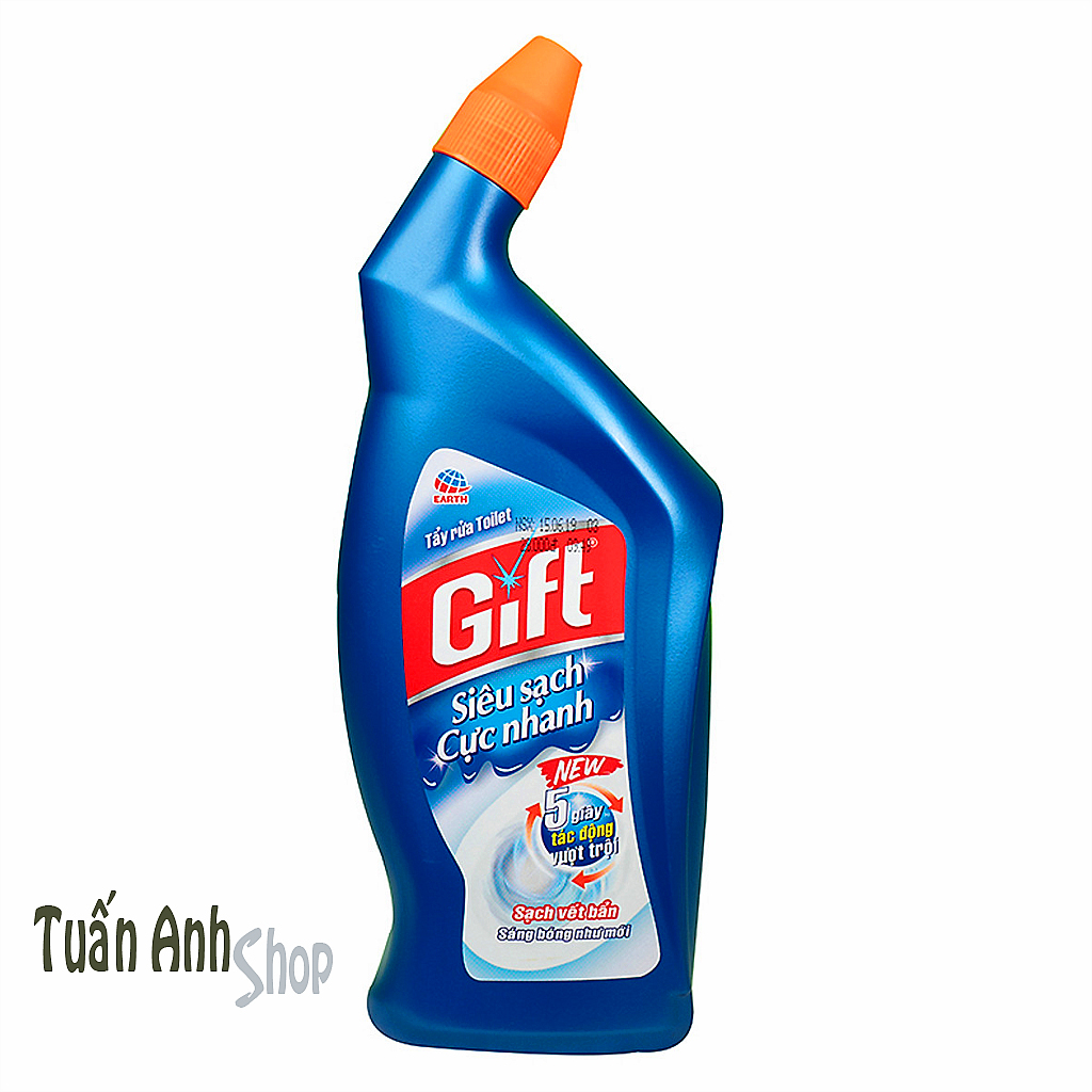 Nước tẩy bồn cầu Gift siêu sạch 600 ml
