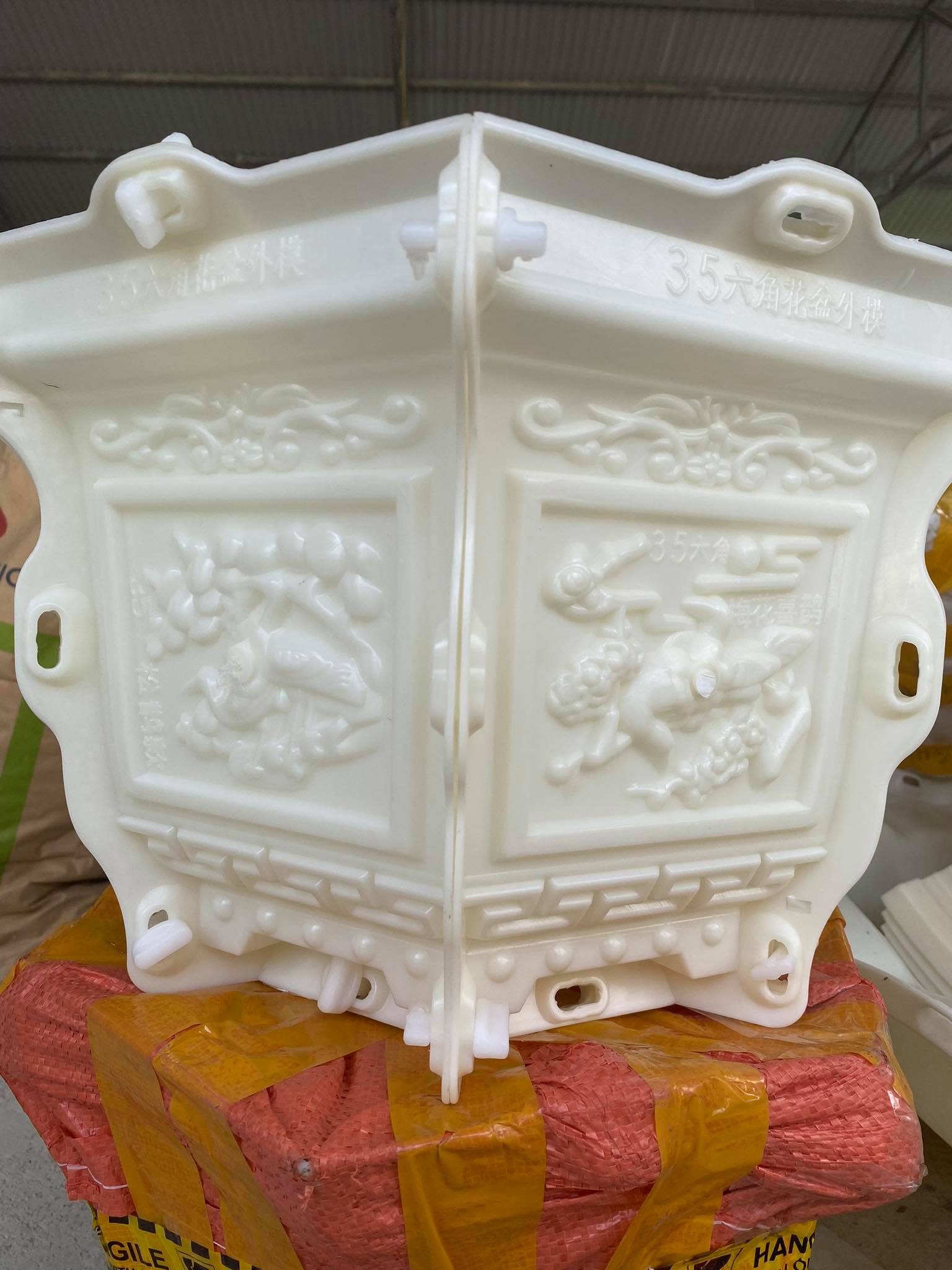 khuôn đúc chậu lục giác 35