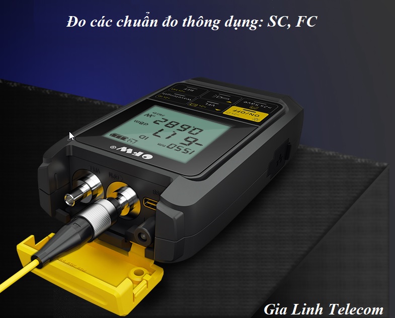 Máy đo công suất quang pin sạc OFW 4in1