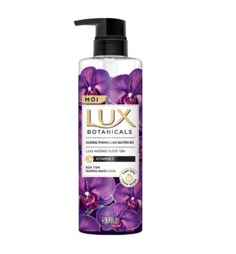 (Chính hãng) Sữa tắm nước hoa Lux 530g