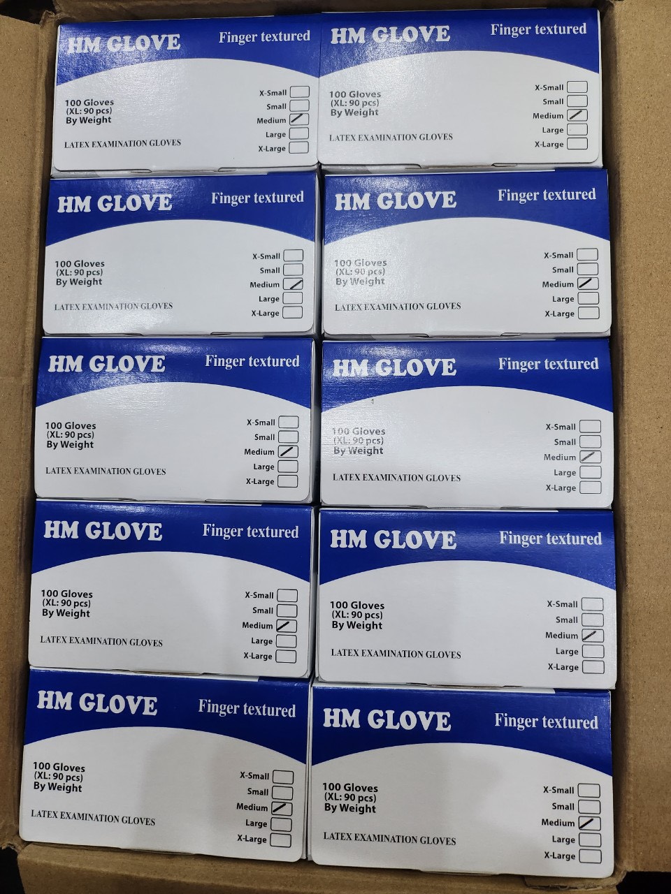 Găng Tay Y Tế Duy Hằng Có Bột Hộp 100 Chiếc