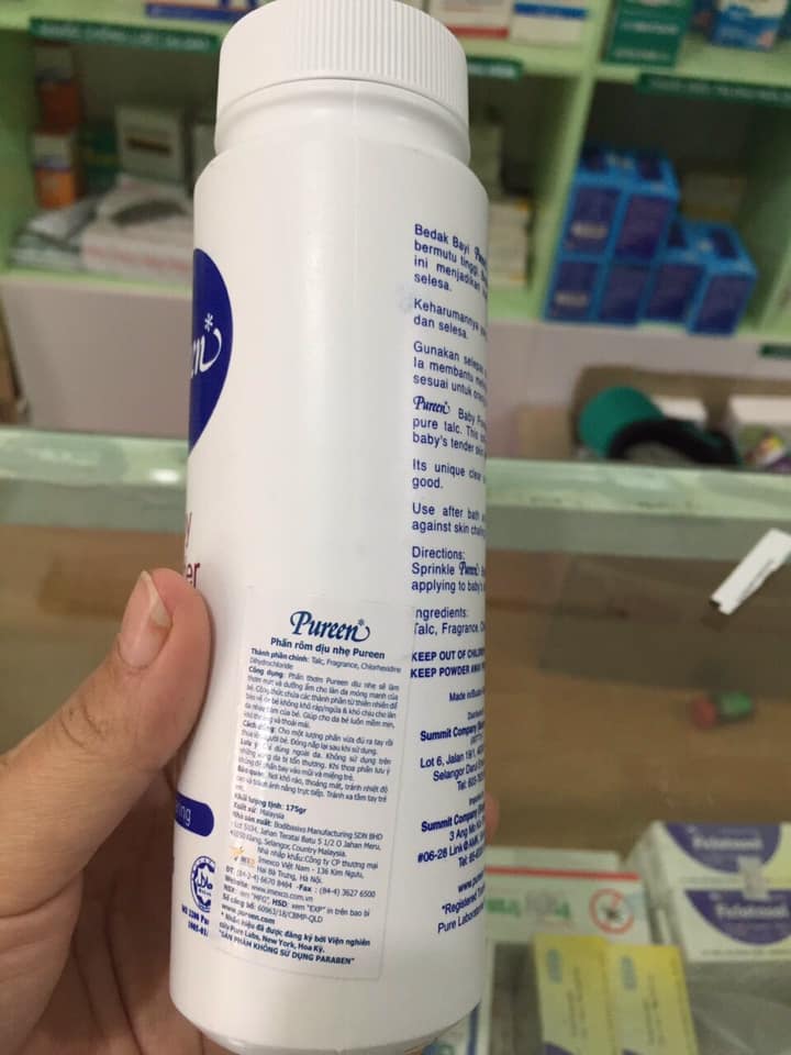 PHẤN RÔM PUREEN DỊU NHẸ 175G