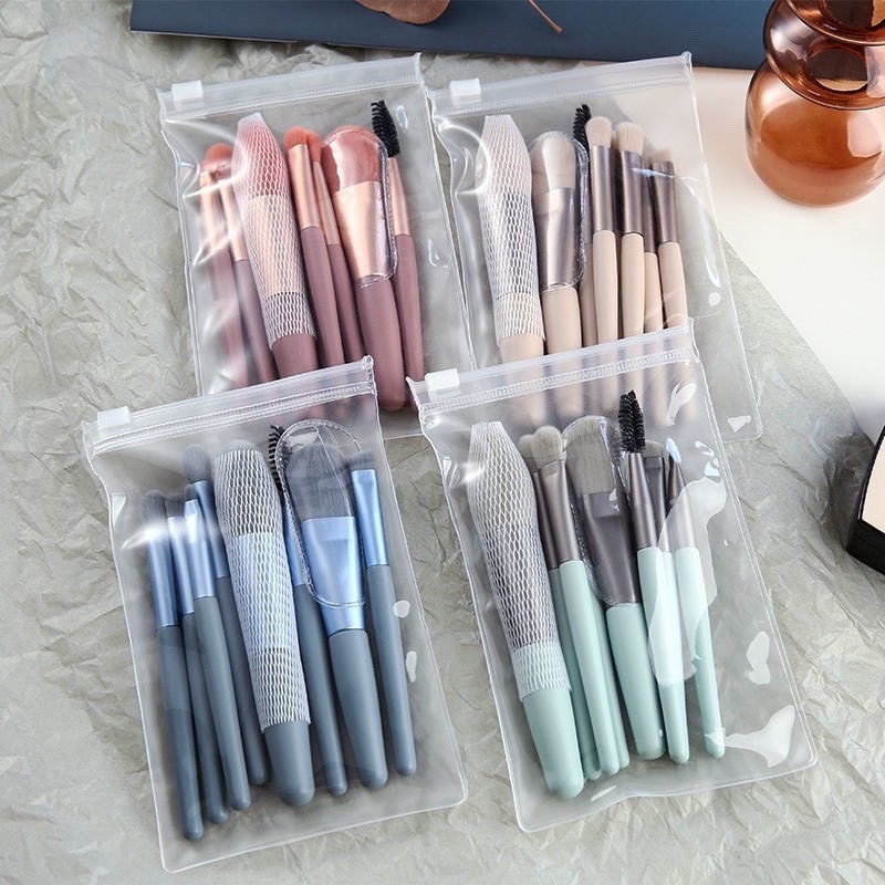 Bộ cọ makeup 8 cây túi zip
