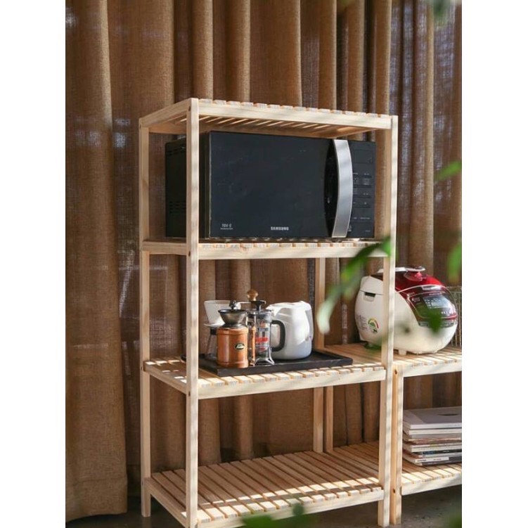 [HCM]KỆ ĐỂ LÒ VI SÓNG 4 TẦNG- OVEN RACK 4 STEPS