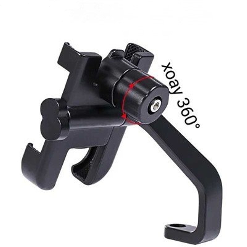 Kẹp điện thoại gắn xe máy c2 4 cạnh cao cấp