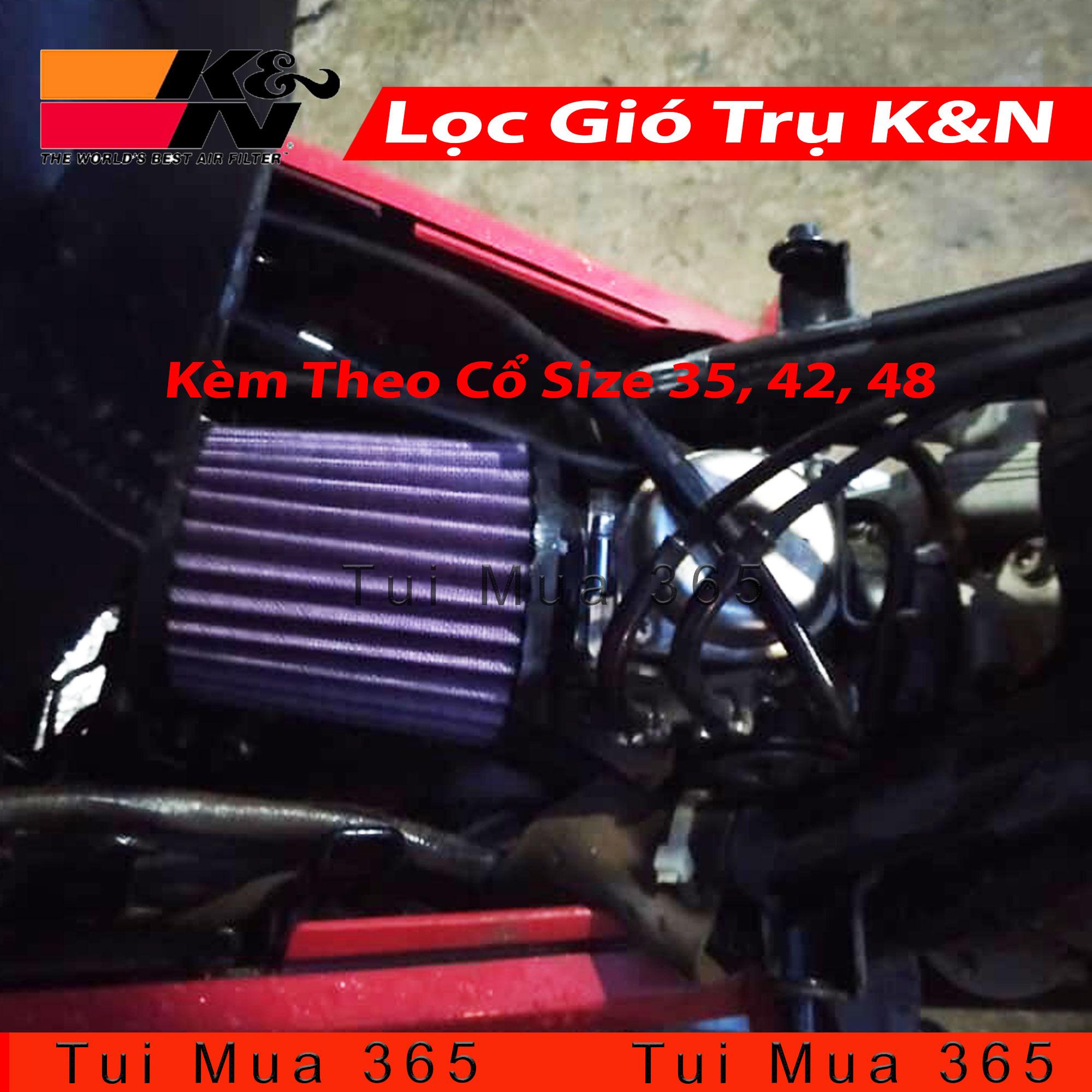 [HCM]Lọc Gió Trụ K&N RU 1280 Copy