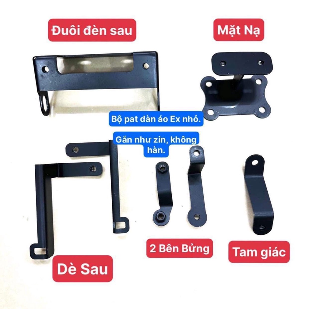 Pat hạ dàn áo exciter 135 5 số xuống áo exciter 2010 ráp như zin không cấn chế . dochoixemayshop