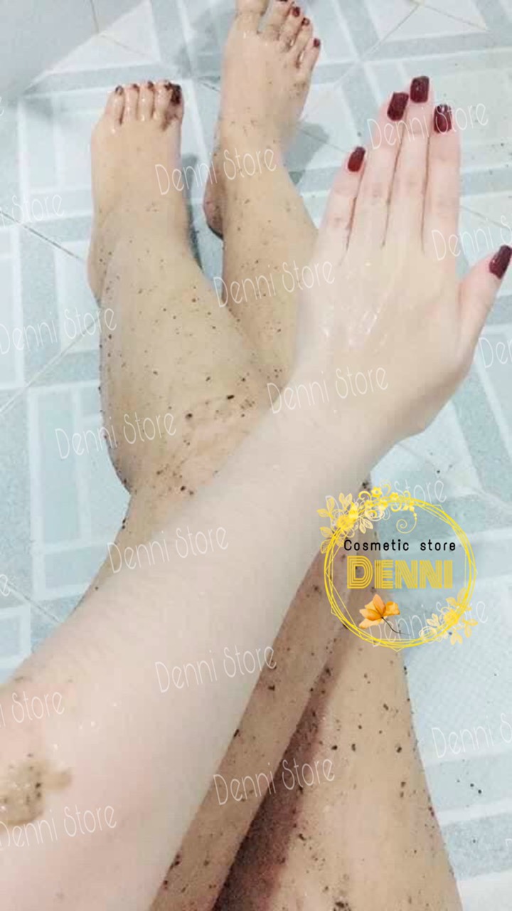 Set tắm trắng cà phê xịn có 4 gói nhỏ