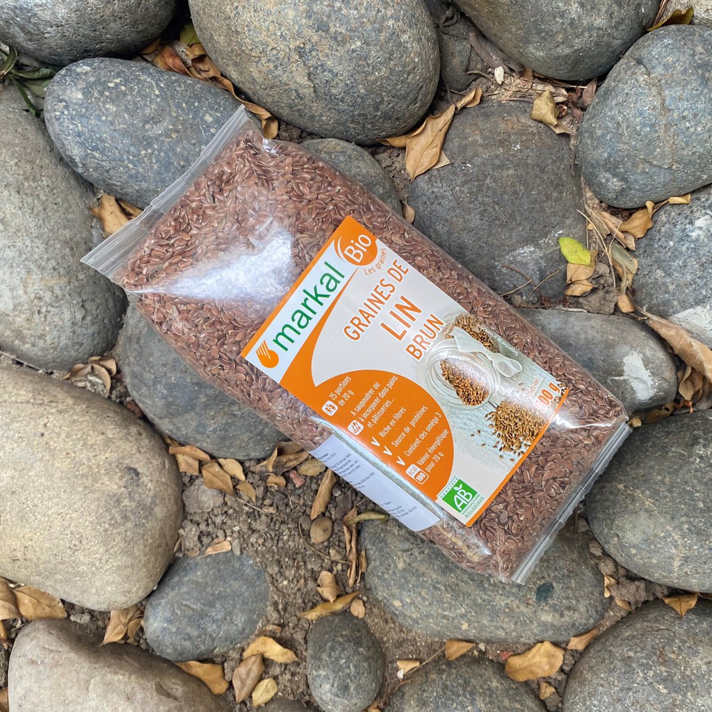 Hạt Lanh Vàng/ Nâu Hữu Cơ Markal 500g