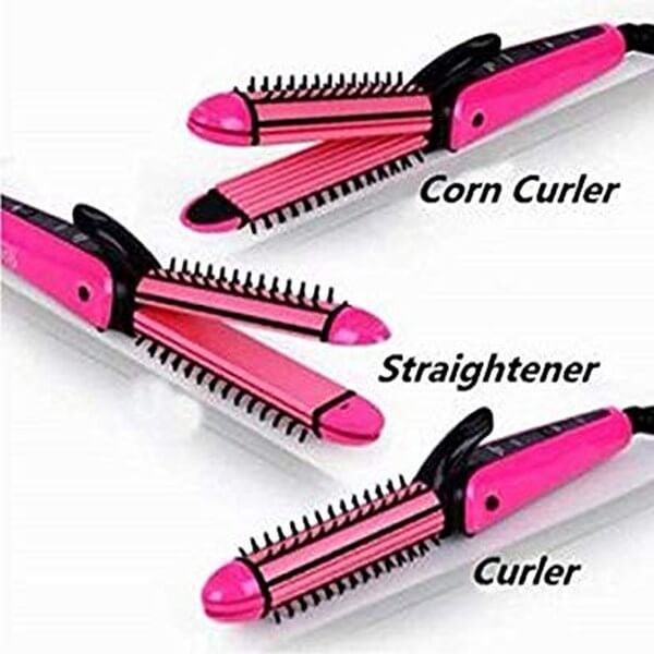 Máy làm tóc đa năng - Lược điện tạo kiểu tóc 3 in 1