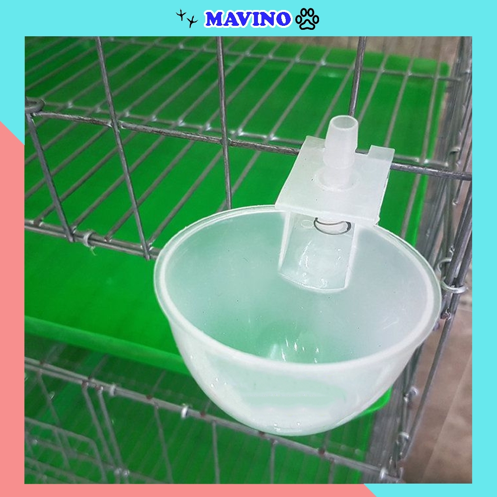 Máng uống nước tự động cho chim bồ câu gà chất liệu nhựa an toàn hàng loại 1