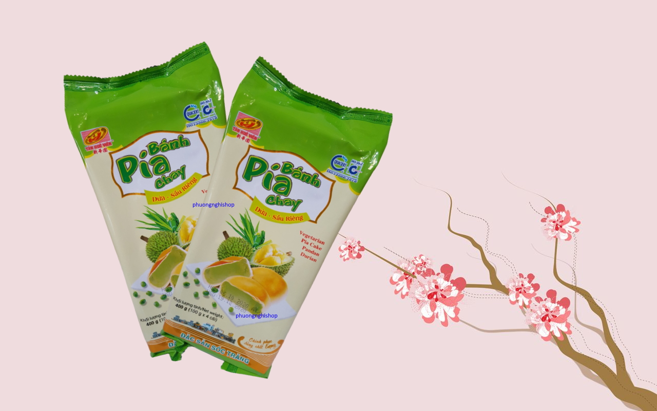 Pía chay dứa 400g tân huê viên