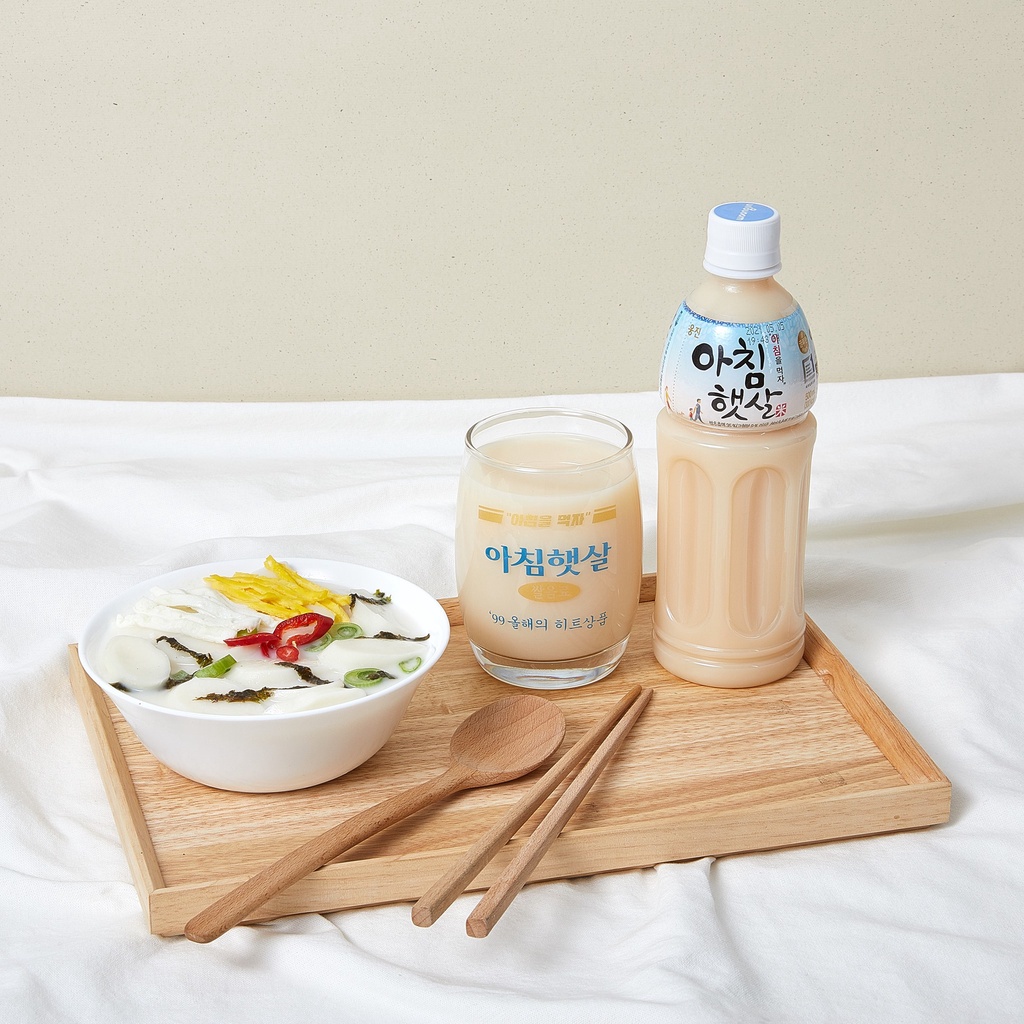 Nước gạo Hàn Quốc Woongjin 180ml, 500ml