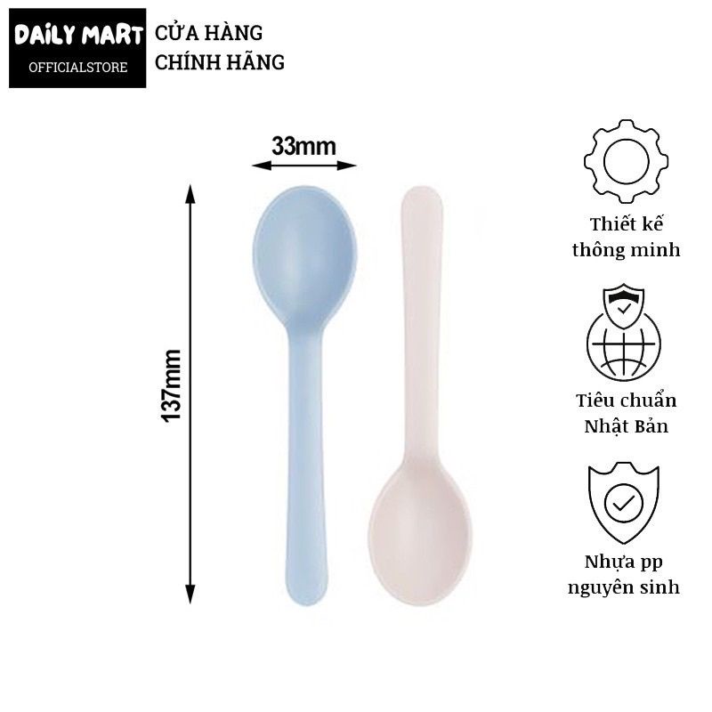 Set thìa/muỗng ăn cho bé Inochi