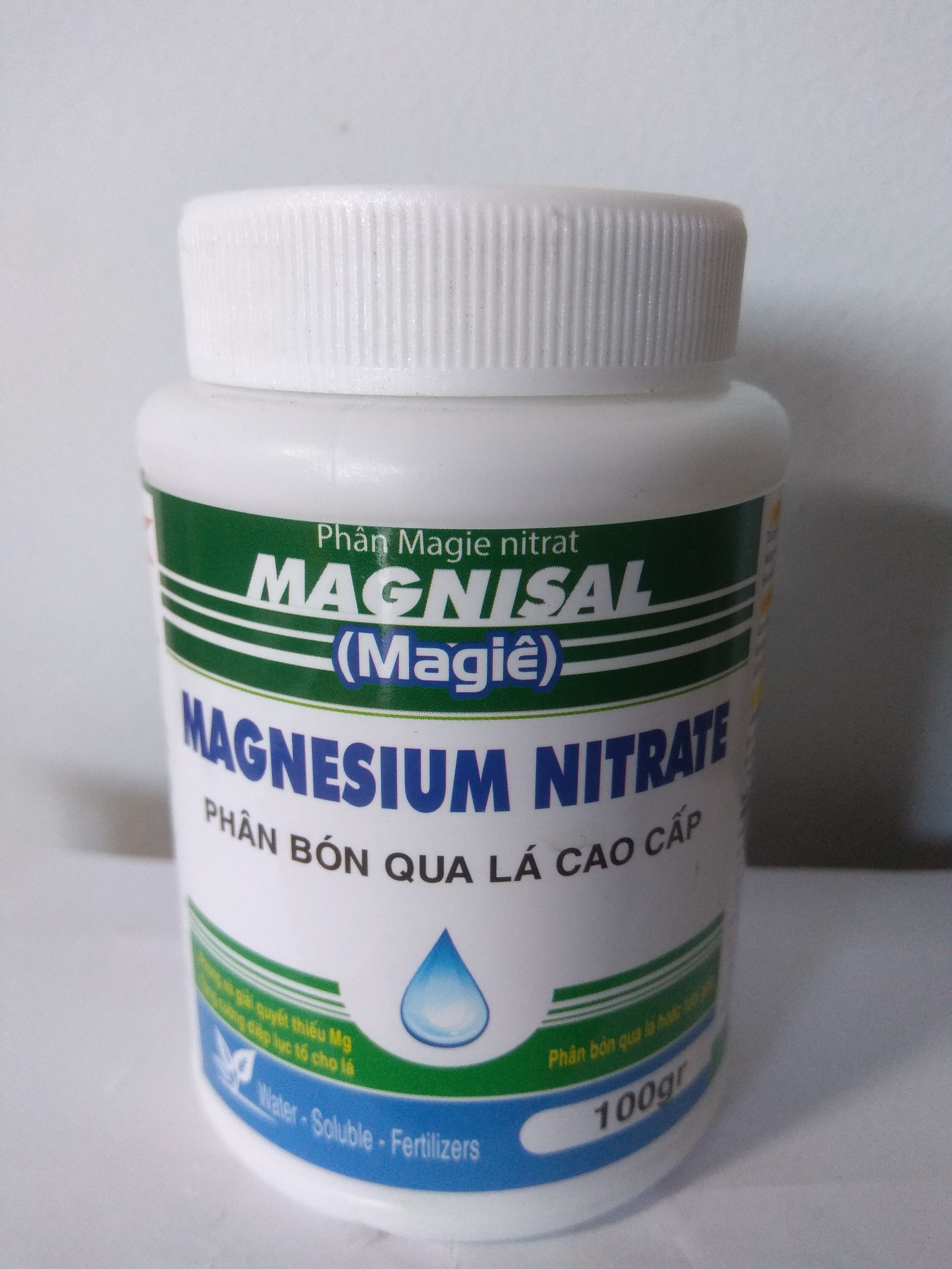 [HCM]Phân bón lá cao cấp Magie nitrat - chai 100 gram