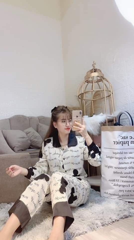 Bộ pijama mango tay dài (40-60kg)