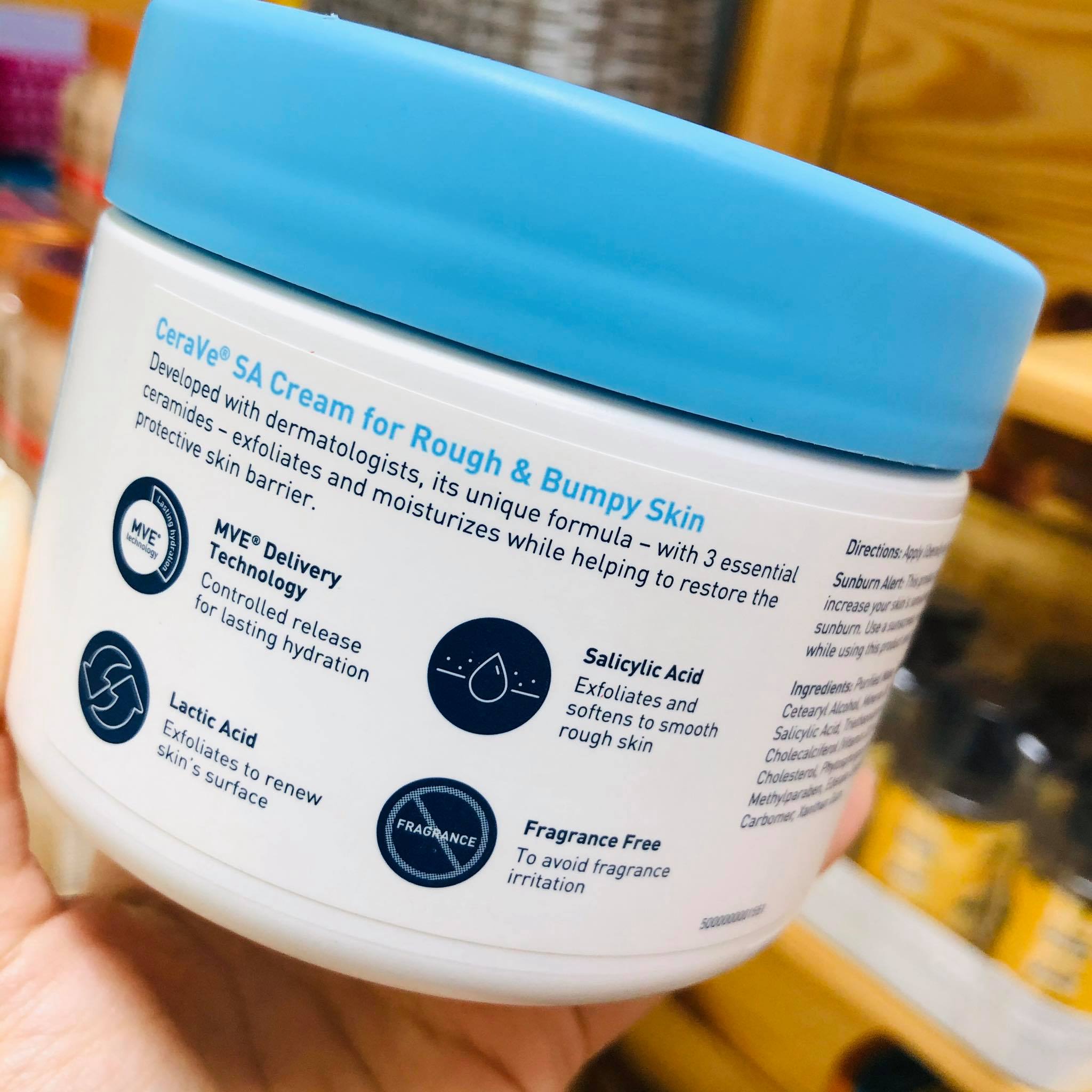 Kem dưỡng CeraVe SA Cream Rough and Bumpy Skin (340g)