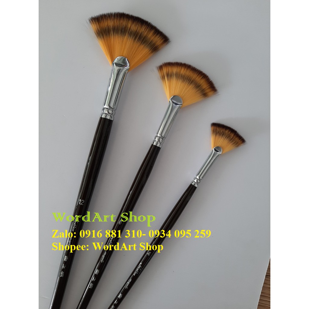 Bộ cọ quạt 3 cây Golden Maple