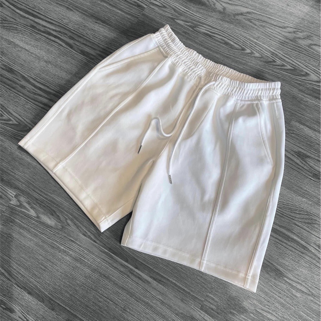 Quần short thun poly unisex nam nữ thể thao - giá sốc - 5 màu lựa chọn