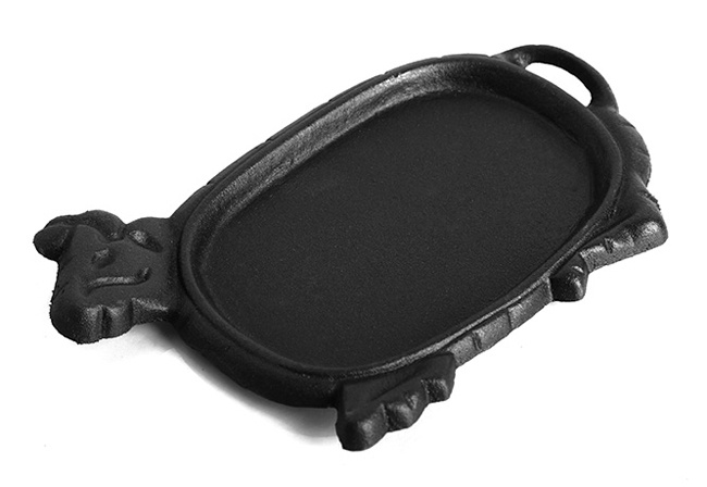 Chảo gang - bò né chống dính làm bít tết loại nhỏ