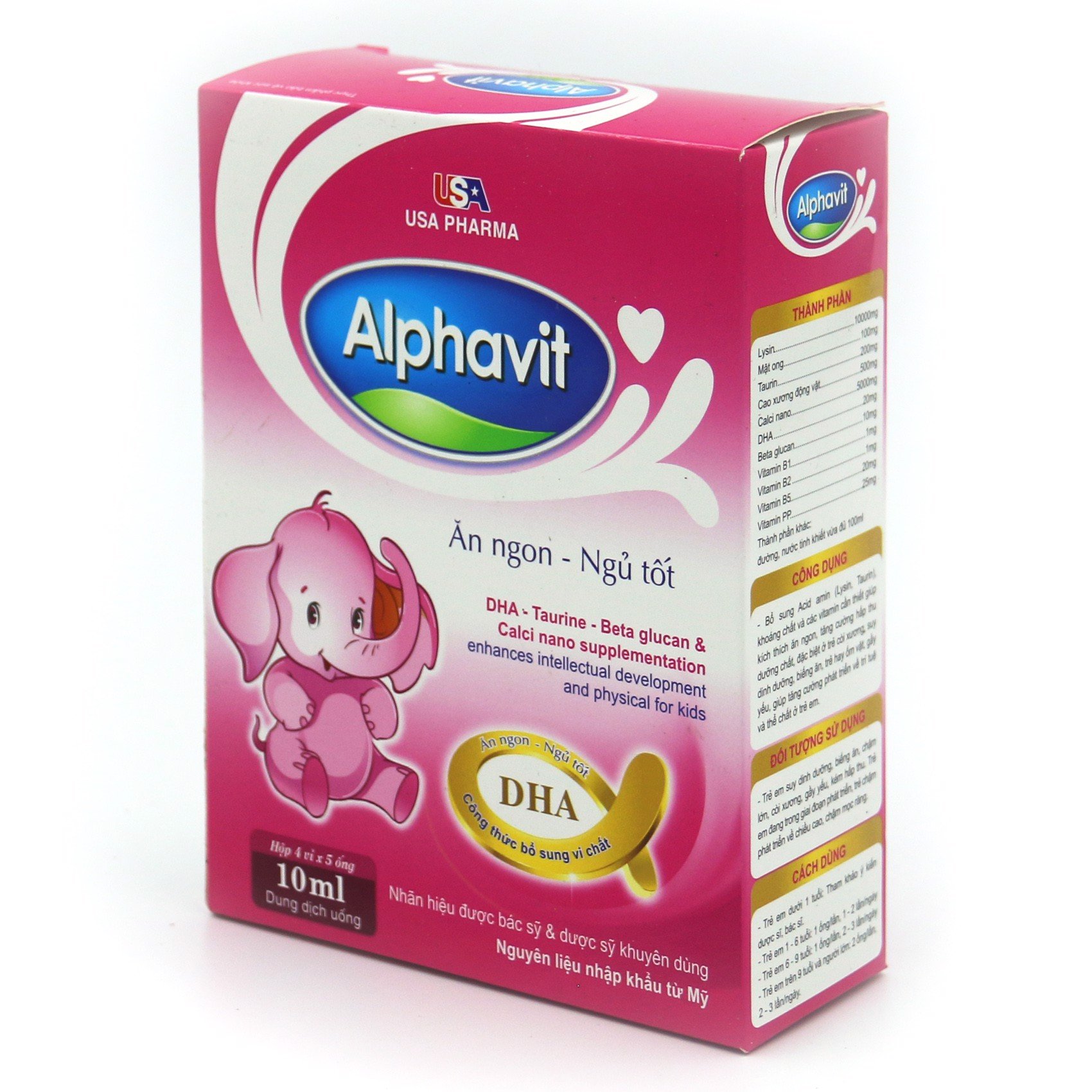 Siro Alphavit giúp ĂN NGON NGỦ TỐT