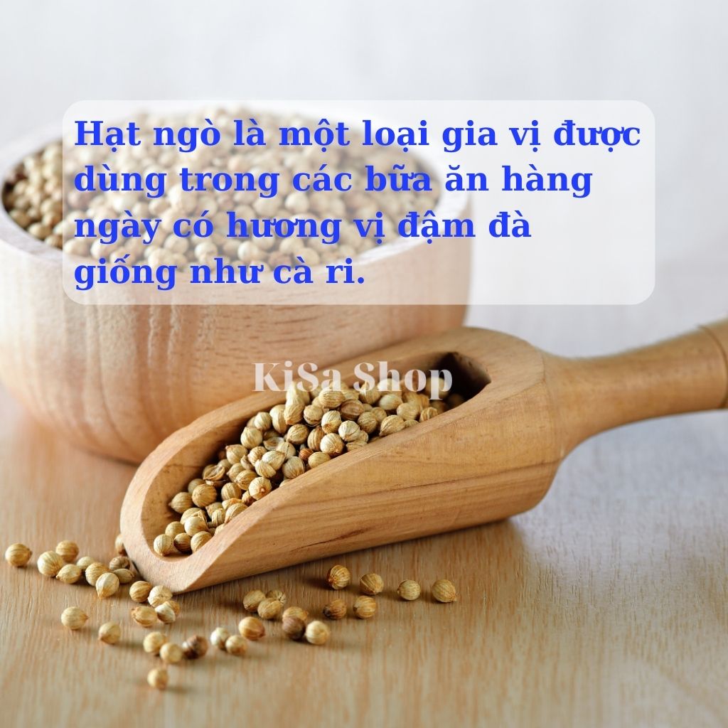 Hạt ngò, hạt mùi khô gia vị