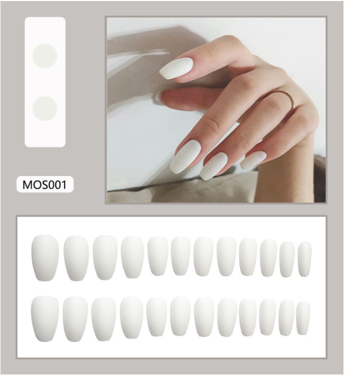 Bộ 24 móng tay giả làm nail đẹp MOS