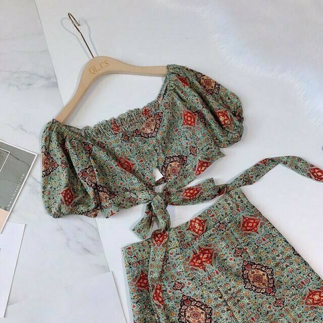Set Thổ Cẩm 2 Dây Thời Trang dễ thương siêu hot