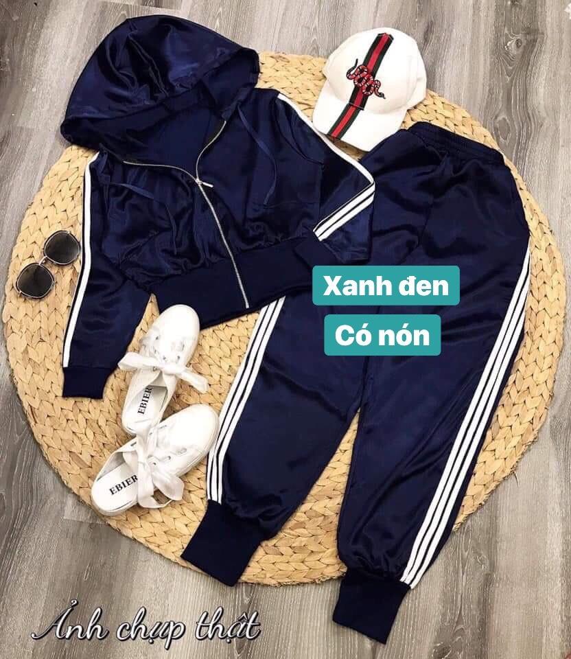 Set đồ bộ nữ chất da cá cao cấp lđ 062019