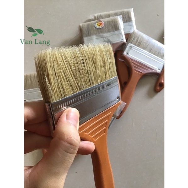 Chổi quét sơn, cọ sơn cán nhựa đa năng loại 4”