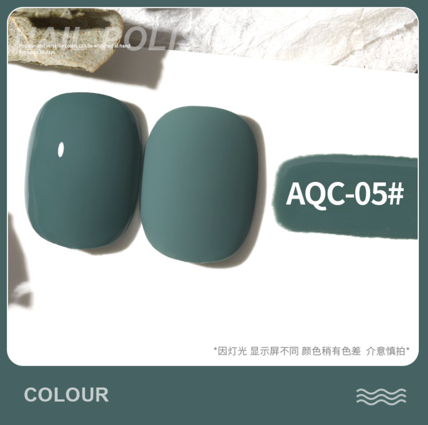 [HCM]Sơn gel AS red - Màu vàng xanh rêu mã AQC