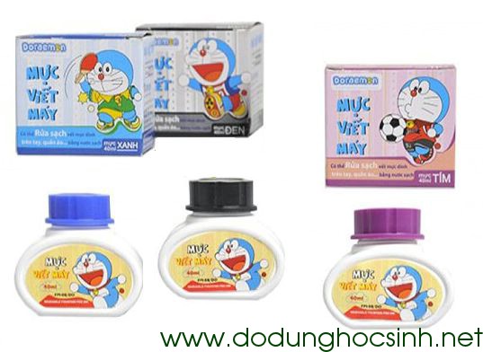 Mực viết máy Thiên Long Doraemon màu tím FPI-08 40ml