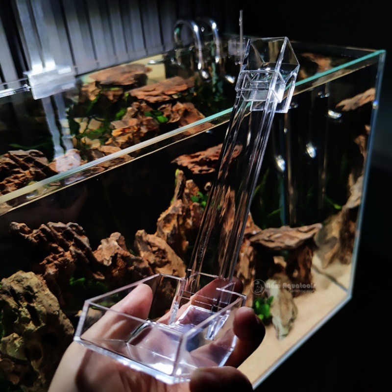 Bộ Cho Cá Tép Ăn - Chén Ống Tép Acrylic