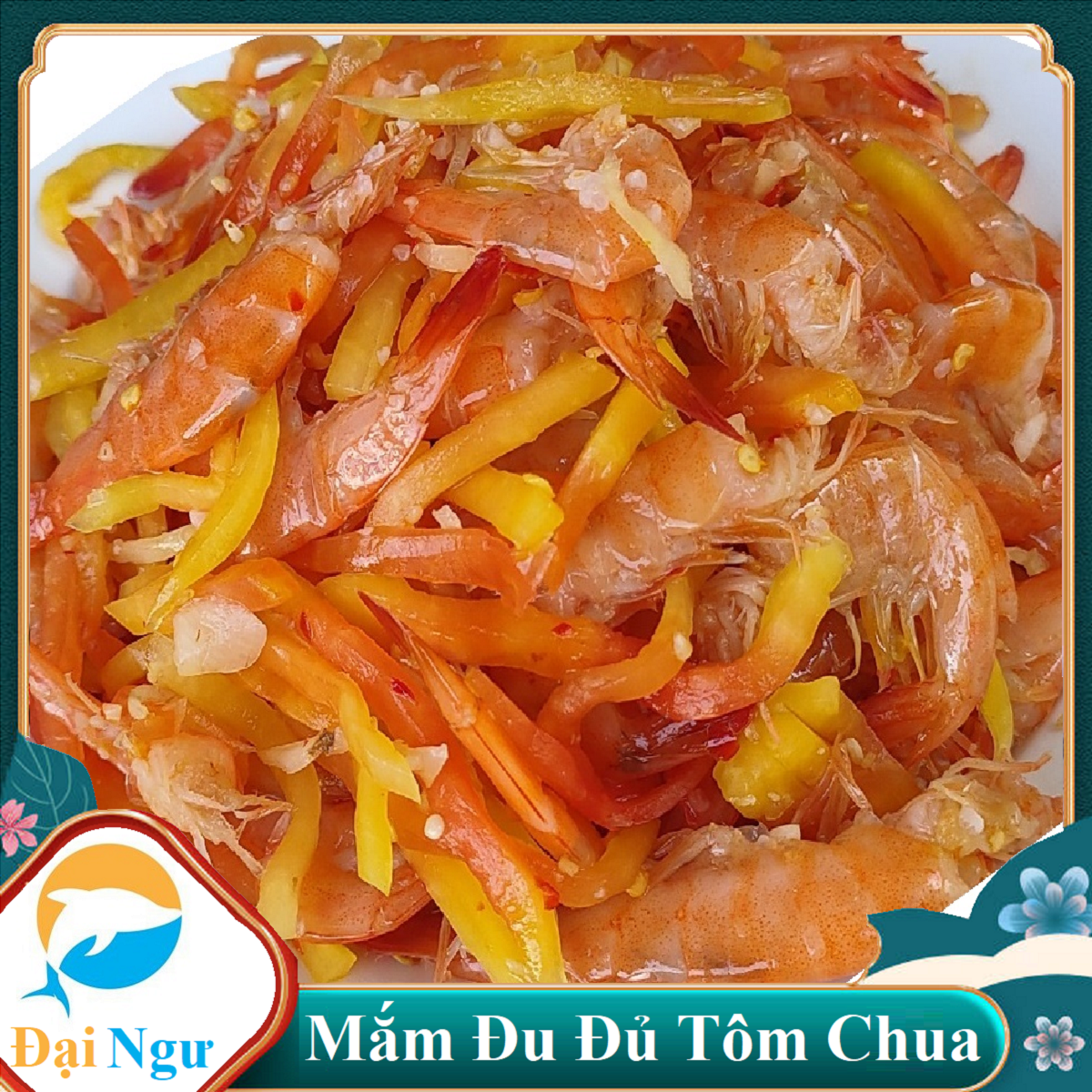 500gr ĐU ĐỦ TRỘN MẮM TÔM ĐẤT Thiên Nhiên Siêu To  Date mới nhà làm -- ĐẠI NGƯ