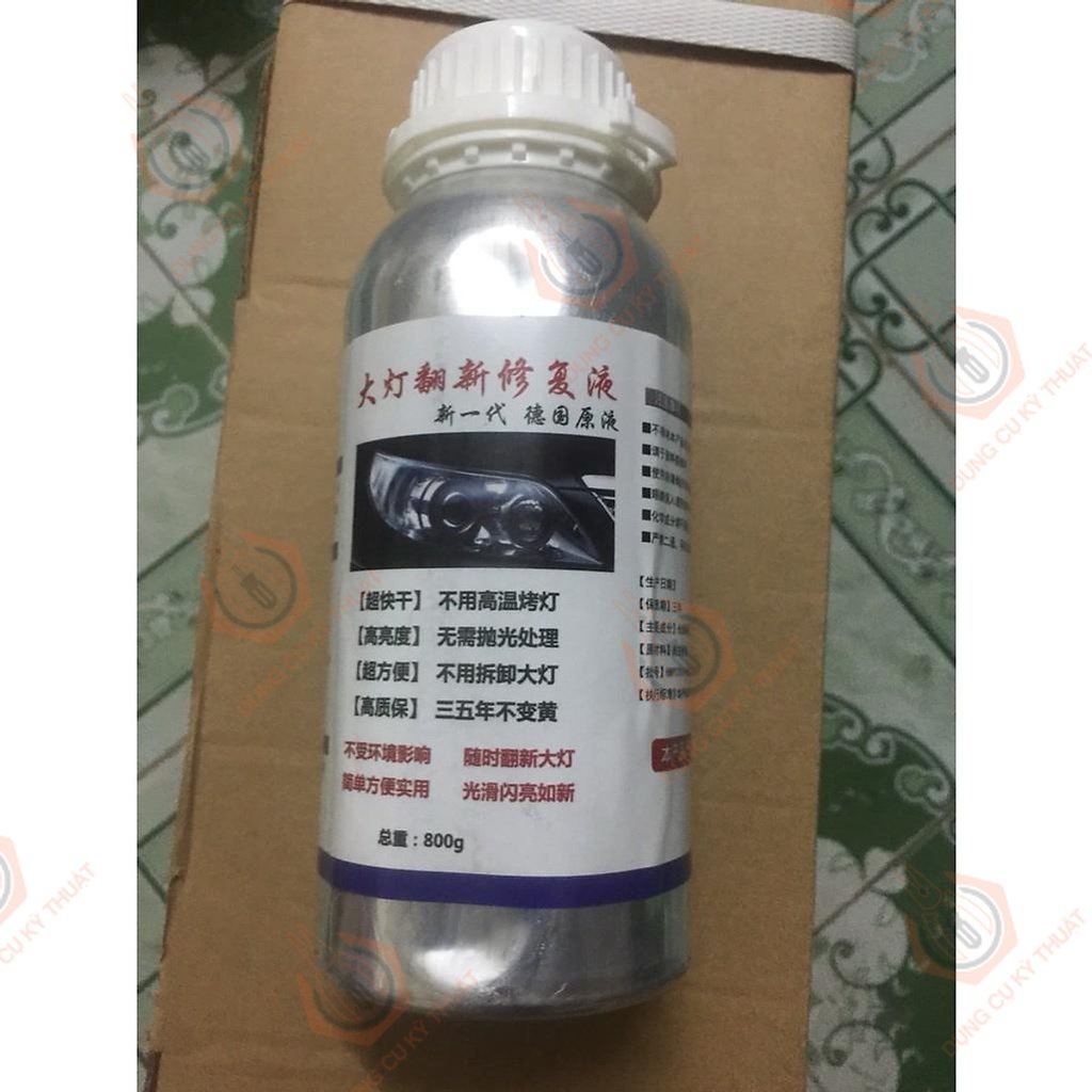 Dung dịch nano đánh bóng đèn pha ô tô -xe máy _ [Shop Dụng Cụ Kỹ Thuật]